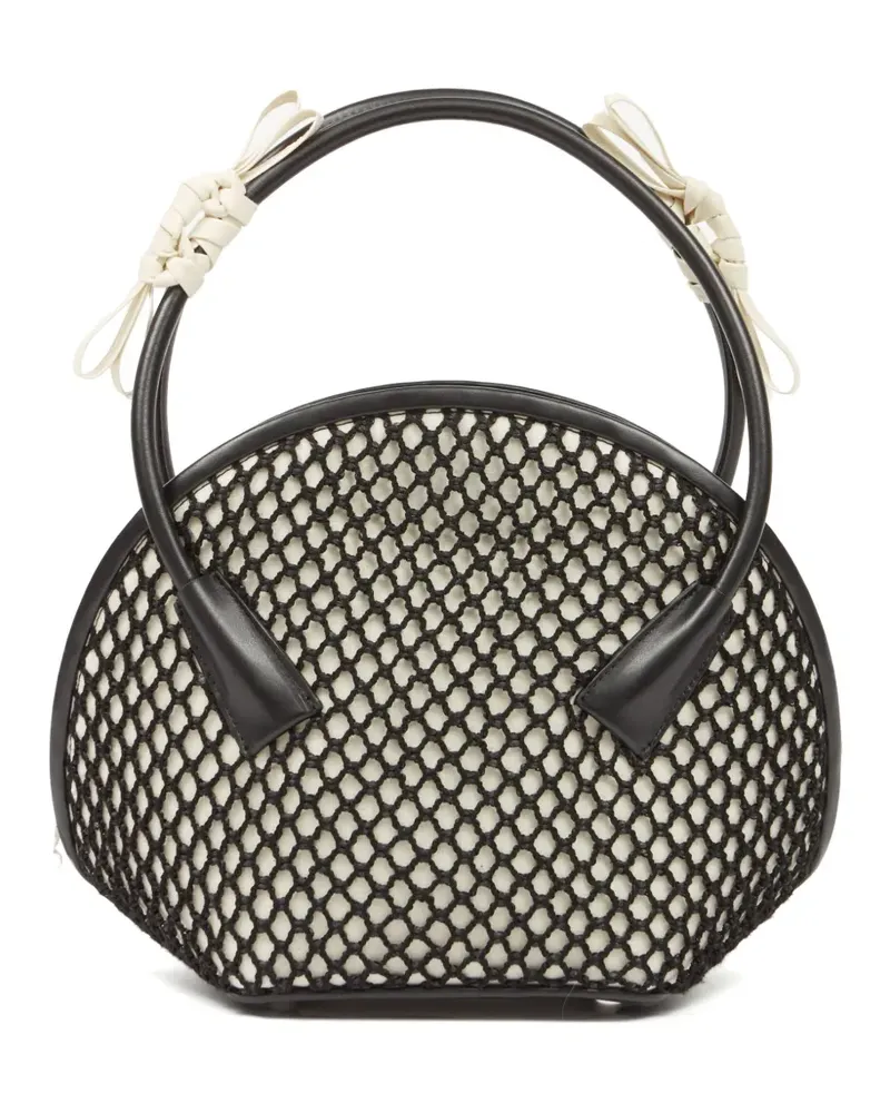 Maison Margiela Kleine Fortune Tote Bag - Schwarz Schwarz