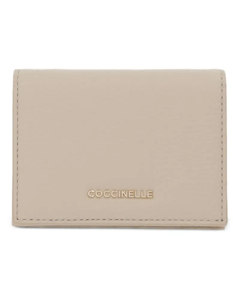 Coccinelle Portemonnaie mit Metalldetail - Nude Nude
