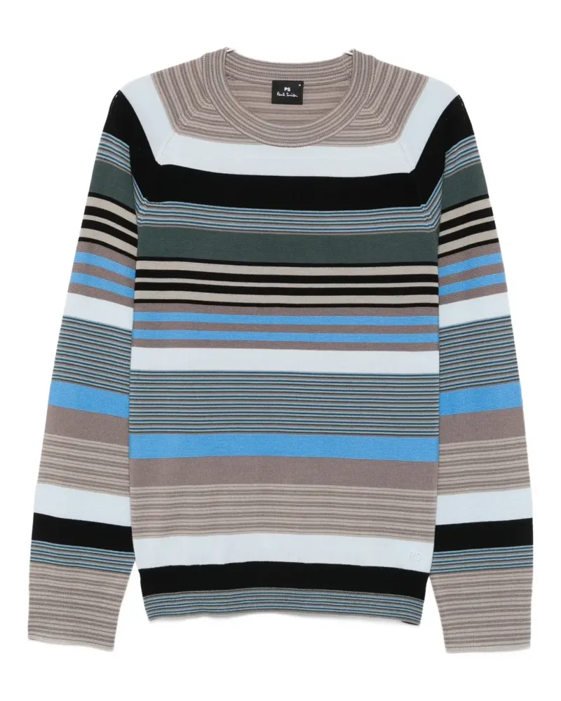 Paul Smith Gestreifter Pullover - Blau Blau