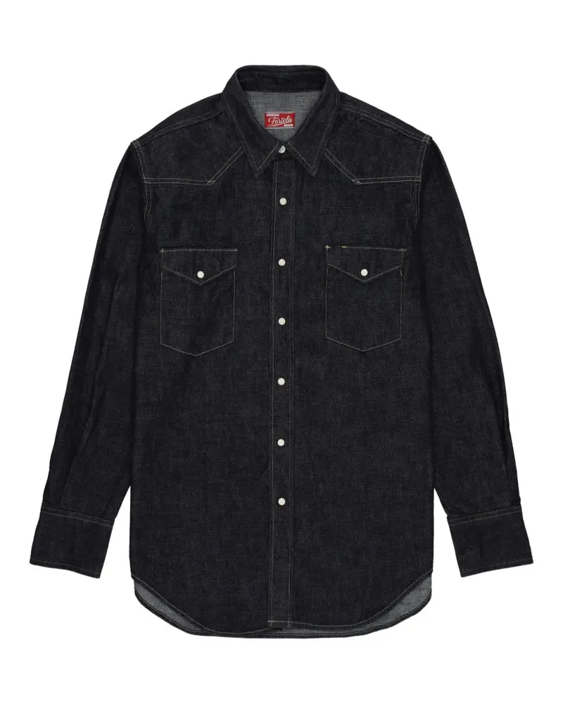Fortela Jennyblu denim shirt - Blau Blau