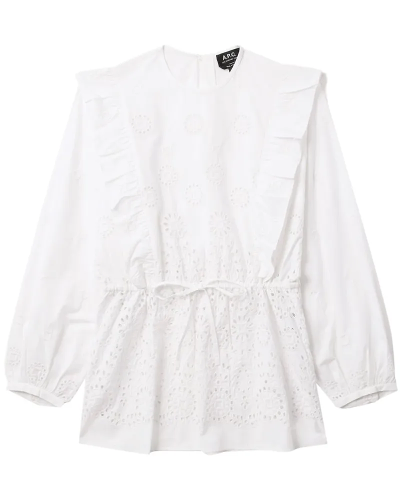 A.P.C. Clove Bluse - Weiß Weiß