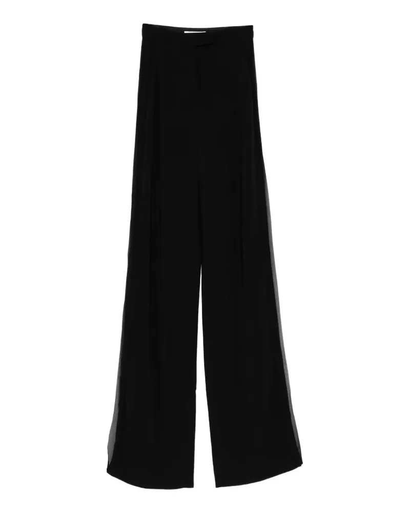Antonio Berardi Hose mit semi-transparentem Einsatz - Schwarz Schwarz