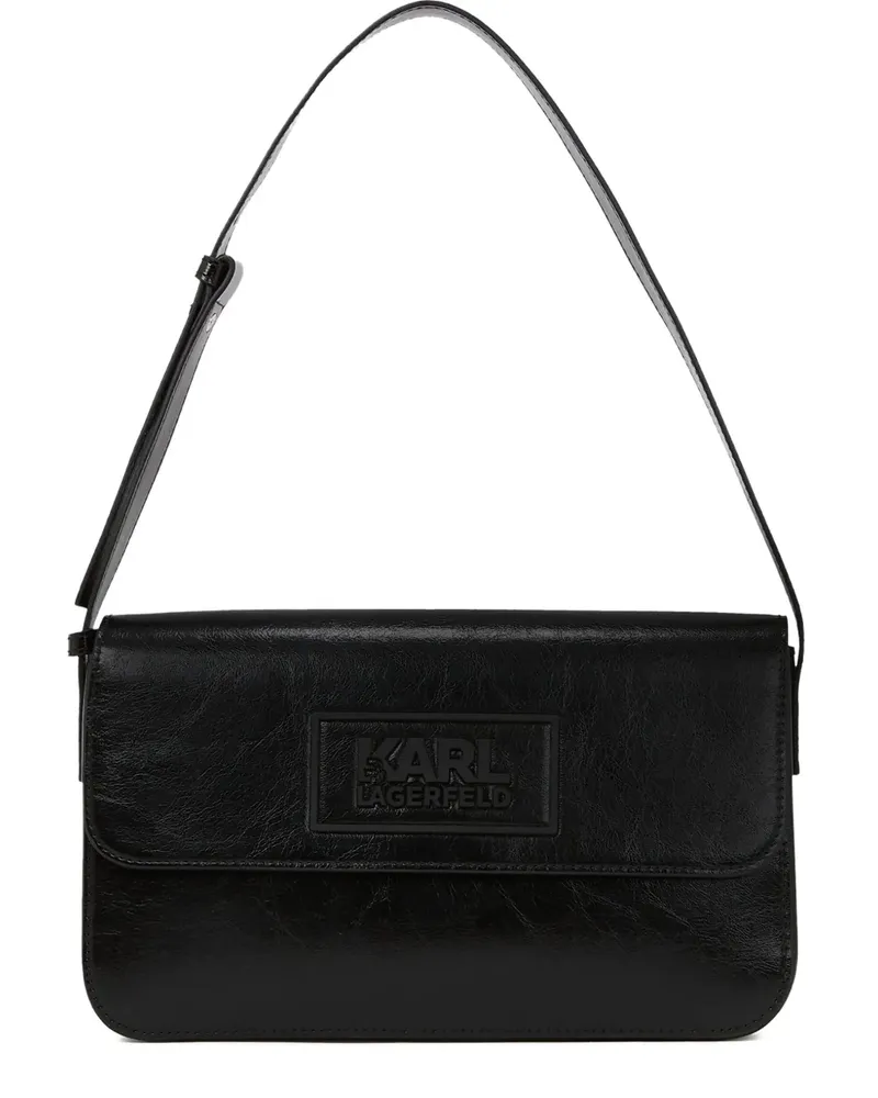Karl Lagerfeld K/Stone Schultertasche - Schwarz Schwarz