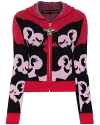 CHOPOVA LOWENA Wink Cardigan mit Kapuze Rot