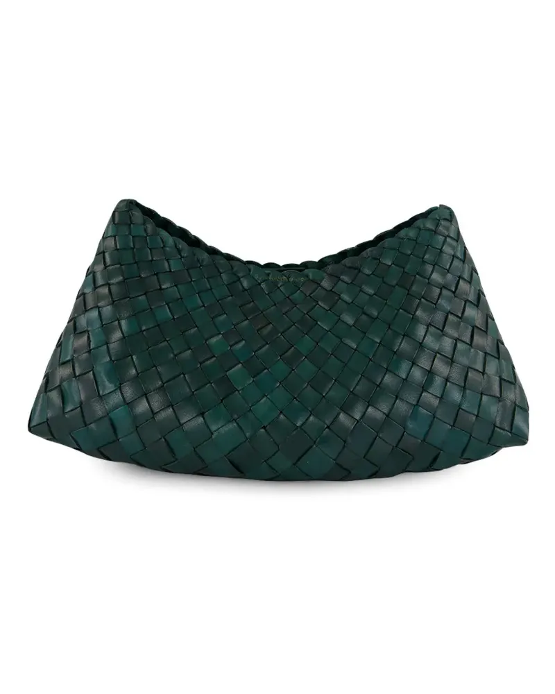 Dragon Diffusion Gewebte Comporta Clutch - Grün Grün
