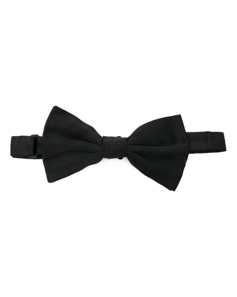 Dolce & Gabbana Fliege aus Seide - Schwarz Schwarz