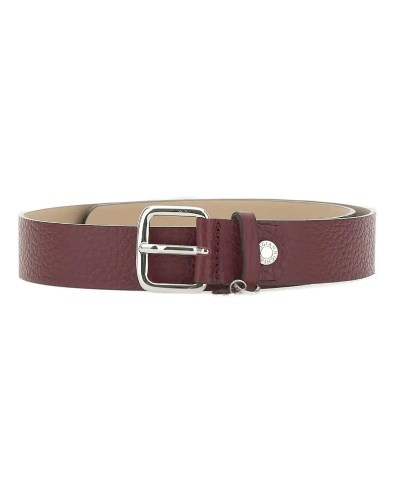 Gianni Chiarini Schnallengürtel aus Leder - Rot Rot