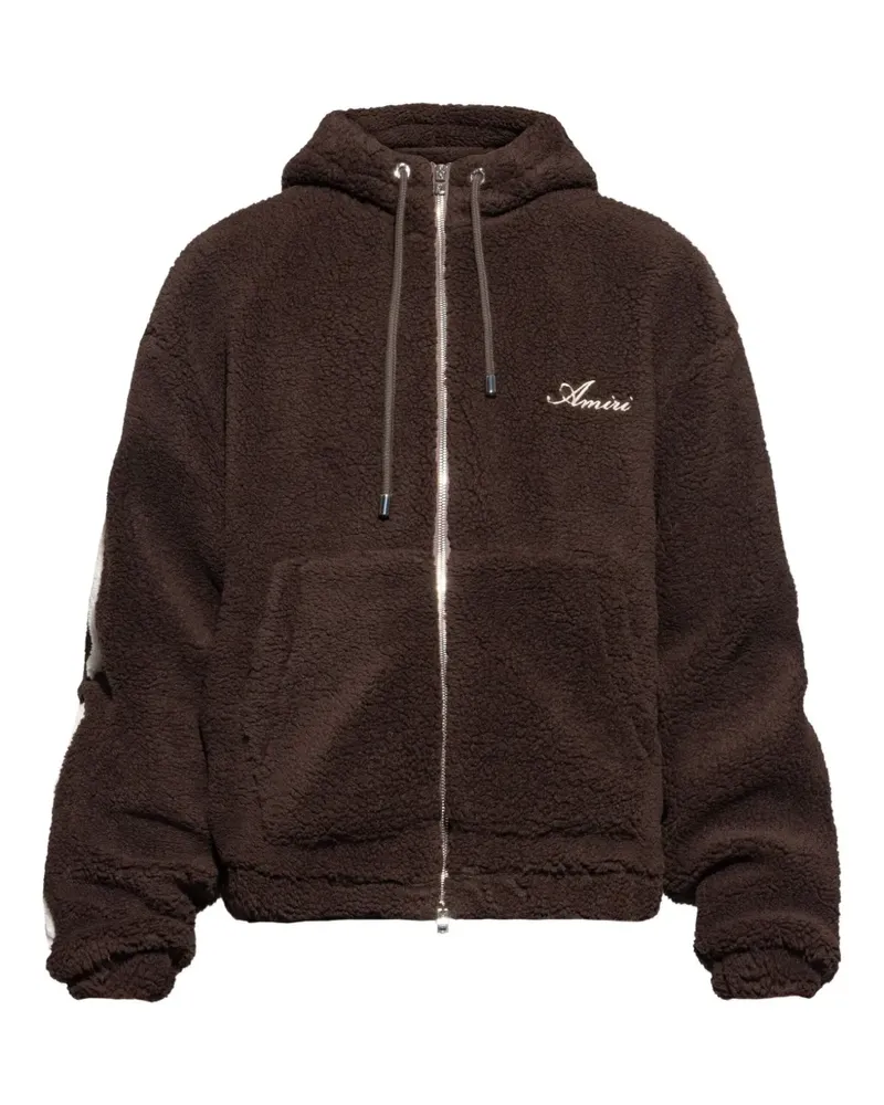 Amiri Hoodie mit Knochendetail - Braun Braun
