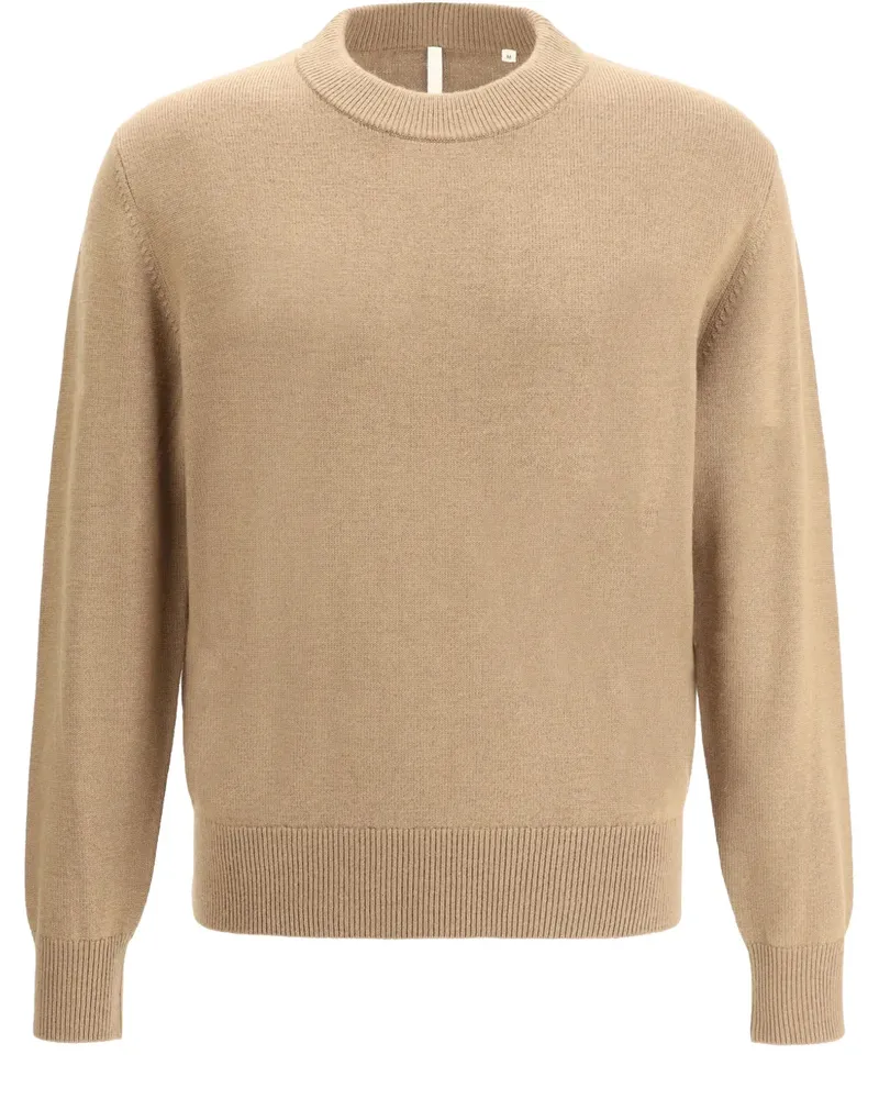 Sunflower Pullover mit Rundhalsausschnitt - Nude Nude