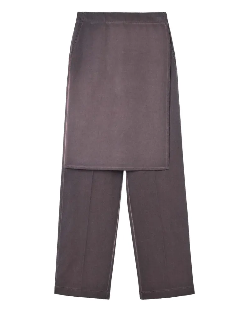 SUNNEI Hose im Layering-Look - Violett Violett