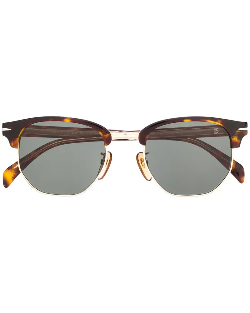 EYEWEAR by DAVID BECKHAM Sonnenbrille in Schildpattoptik - Braun Braun