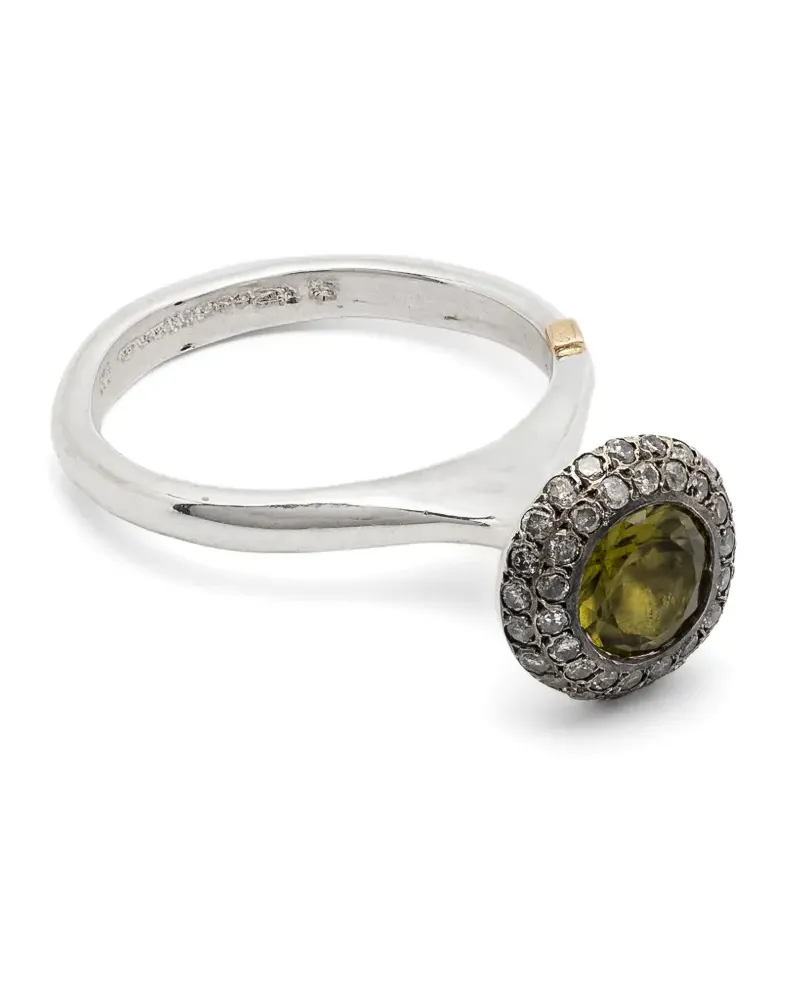Rosa Maria Ring aus Sterlingsilber Silber