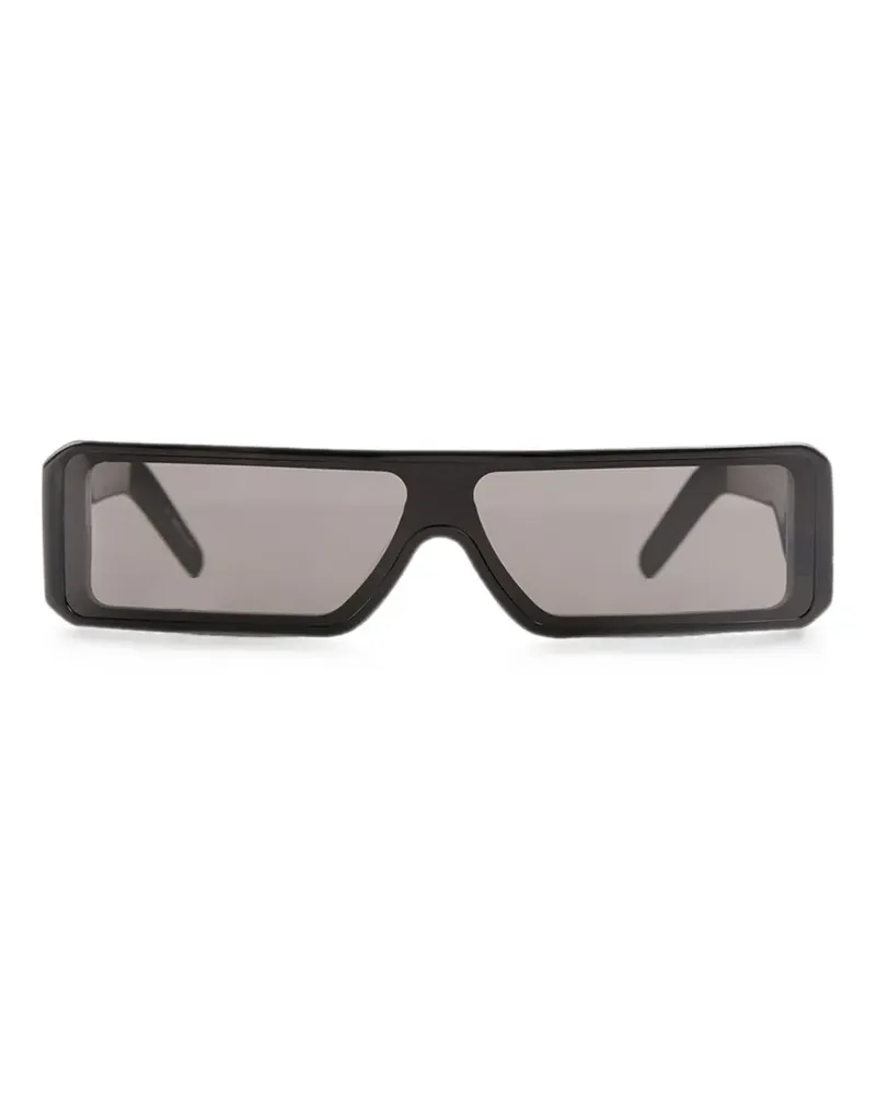 Rick Owens Getshades square-frame sunglasses - Schwarz Schwarz