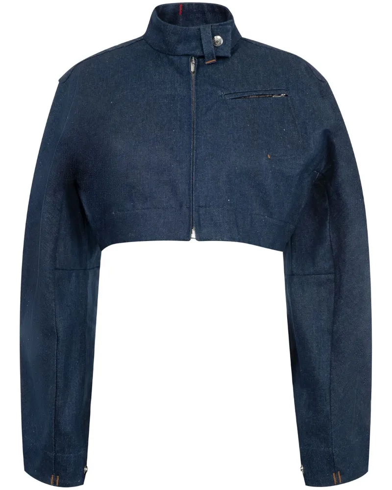 Jacquemus Cabrio Jeansjacke - Blau Blau