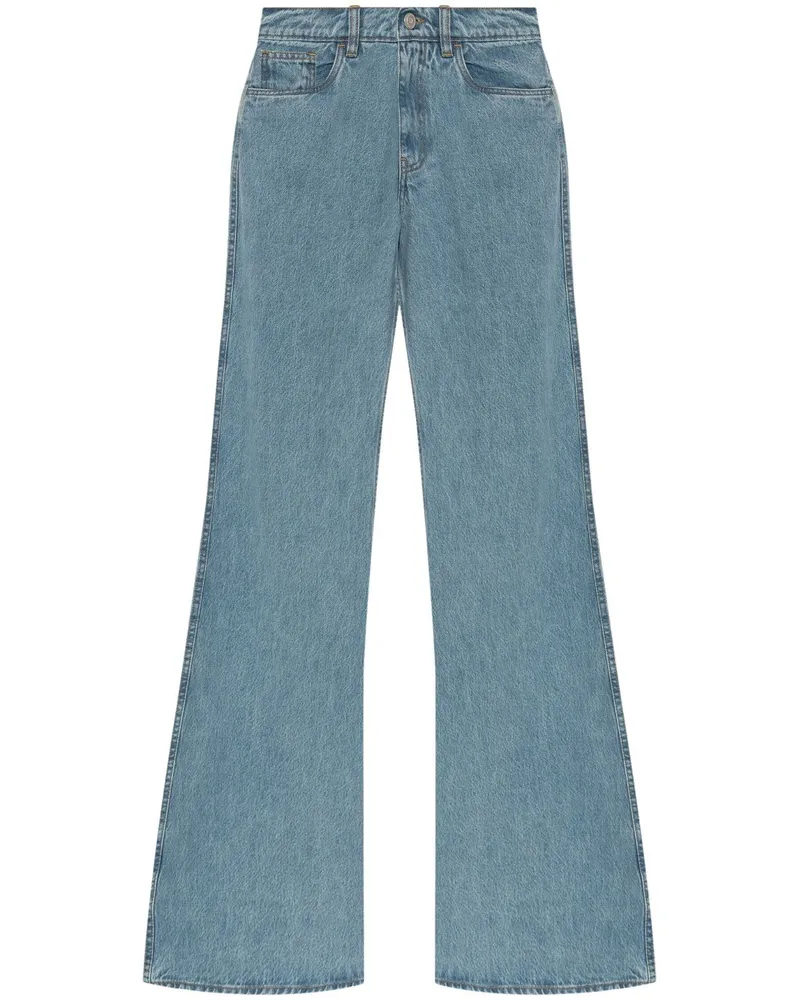 COPERNI Halbhohe Wide-Leg-Jeans - Blau Blau