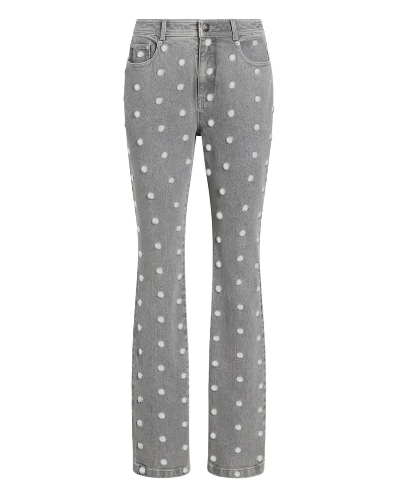 Cinq à Sept Sammy Jeans mit Nieten - Grau Grau