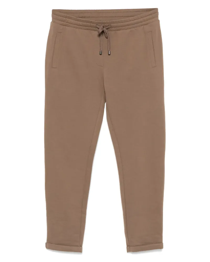 Juvia Straight-Leg-Hose mit Kordelzug - Braun Braun