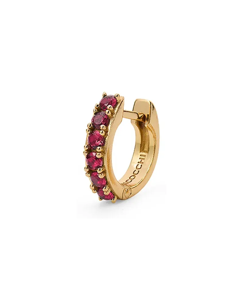 Emanuele Bicocchi Crystal Creolen - Gold Gold