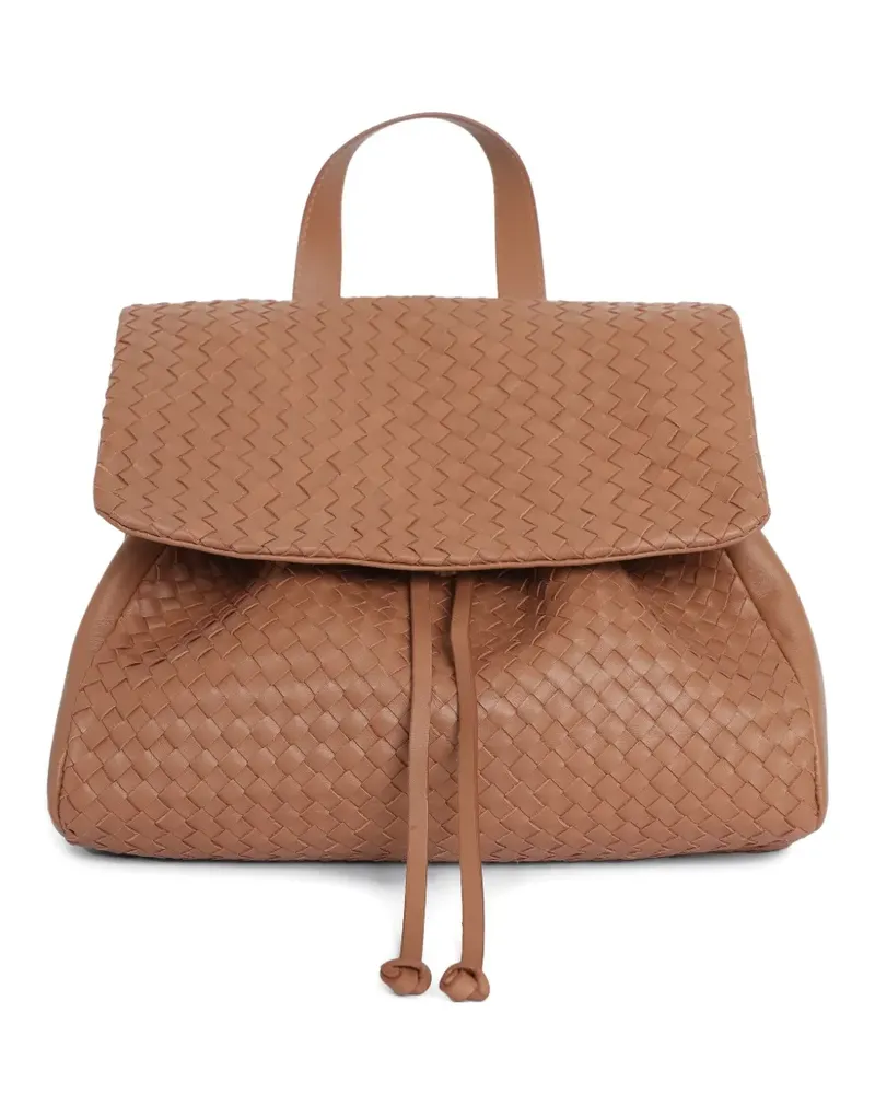 Sarah Chofakian Gewebter Express Rucksack - Braun Braun