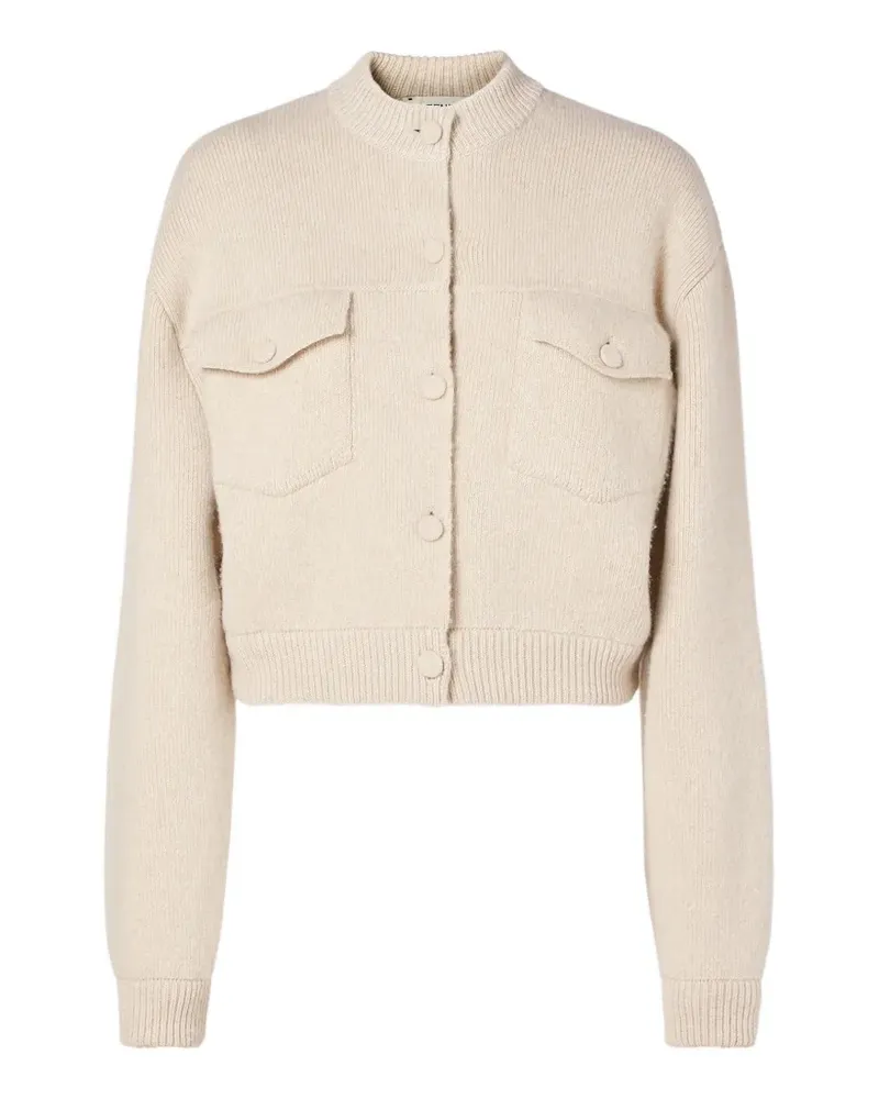 Fendi Taillierte Jacke mit Klappentasche - Nude Nude