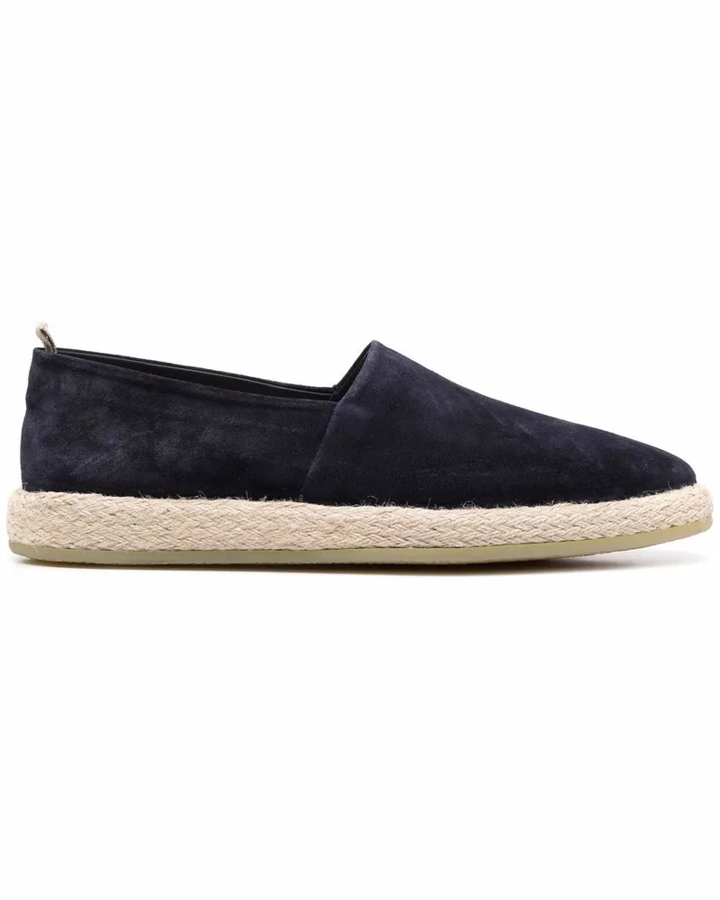 Officine Creative Italia Espadrilles aus Leder - Blau Blau