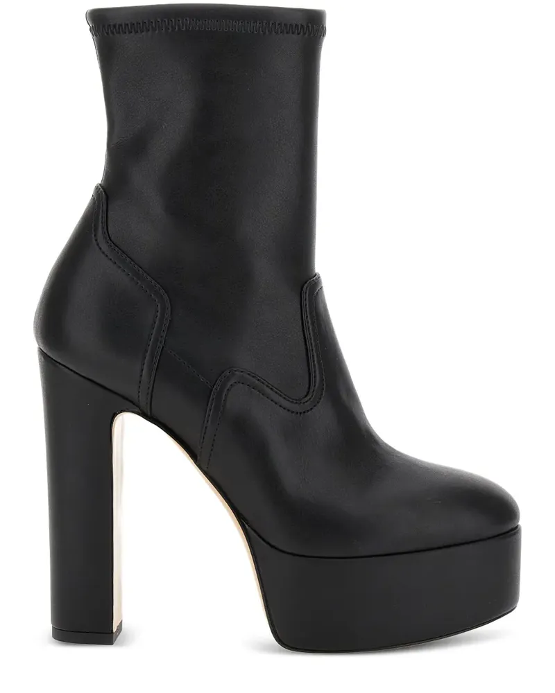 Casadei Patty Stiefel mit Plateau - Schwarz Schwarz