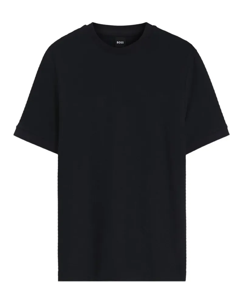 HUGO BOSS T-Shirt mit rundem Ausschnitt - Blau Blau