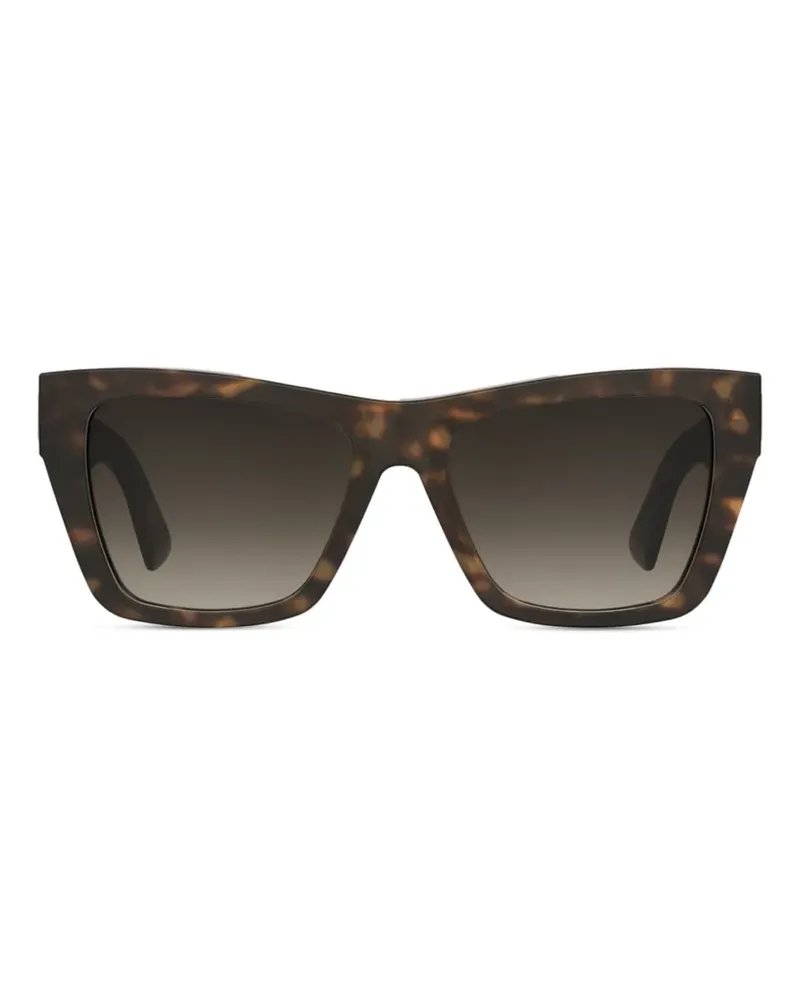 Moschino square-frame sunglasses - Braun Braun