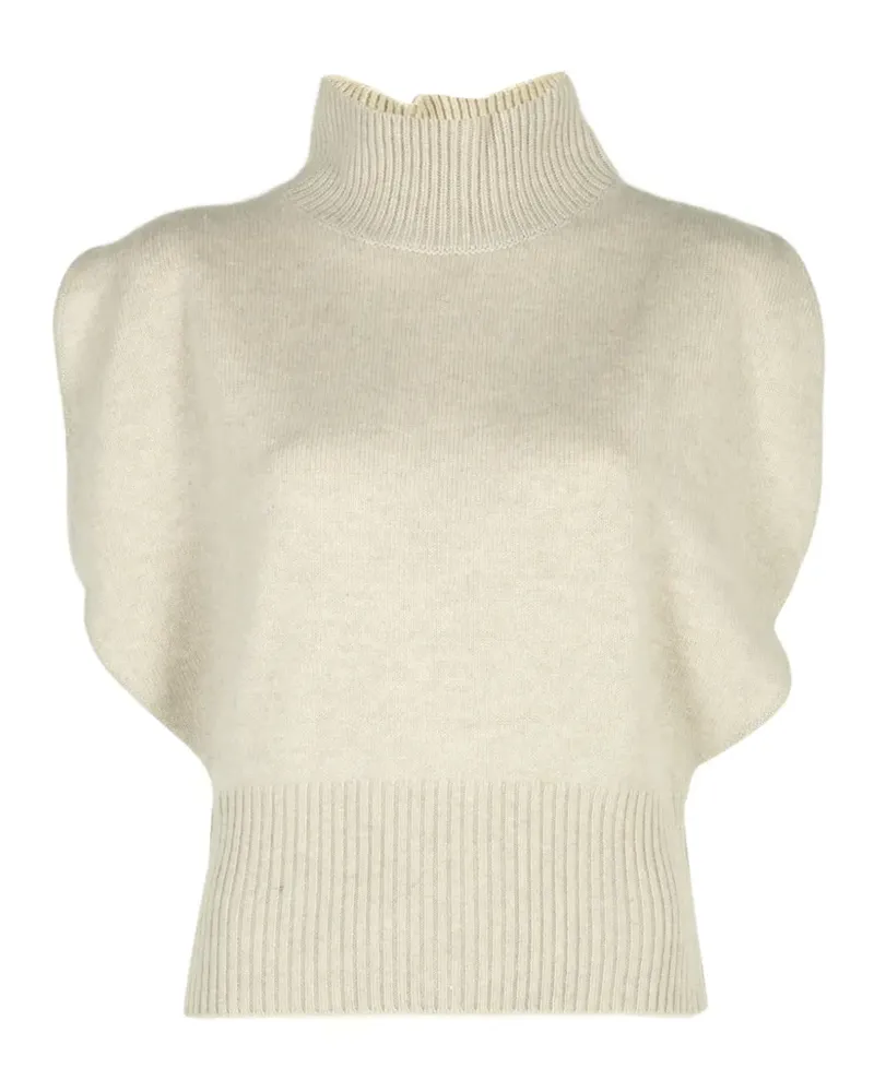 Lisa Yang Zaya vest - Nude Nude