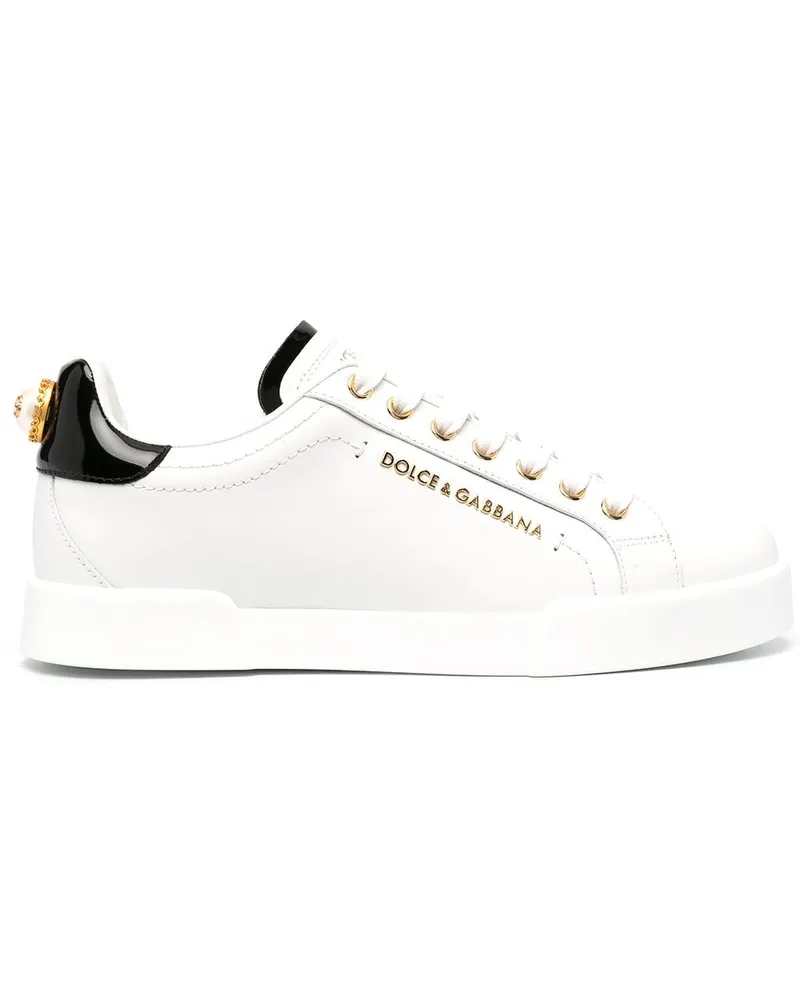 Dolce & Gabbana Klassische Sneakers - Weiß Weiß