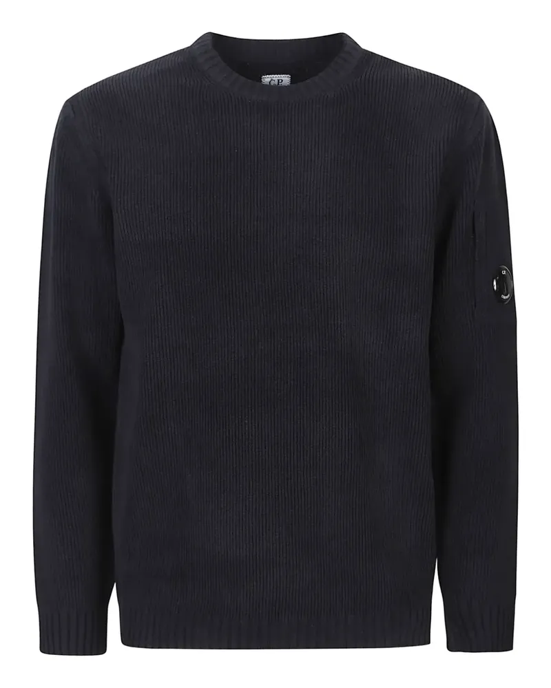 C.P. Company Gerippter Pullover - Blau Blau