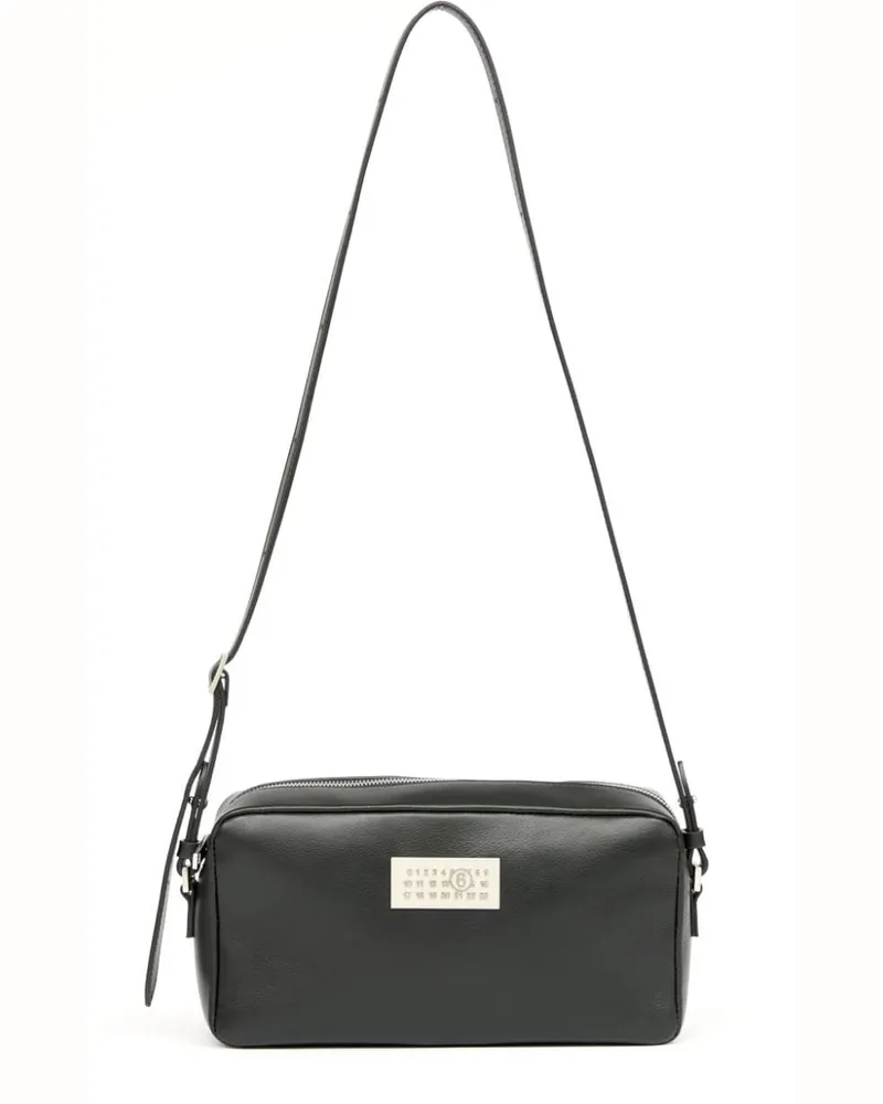 Maison Margiela Numeric Schultertasche - Schwarz Schwarz