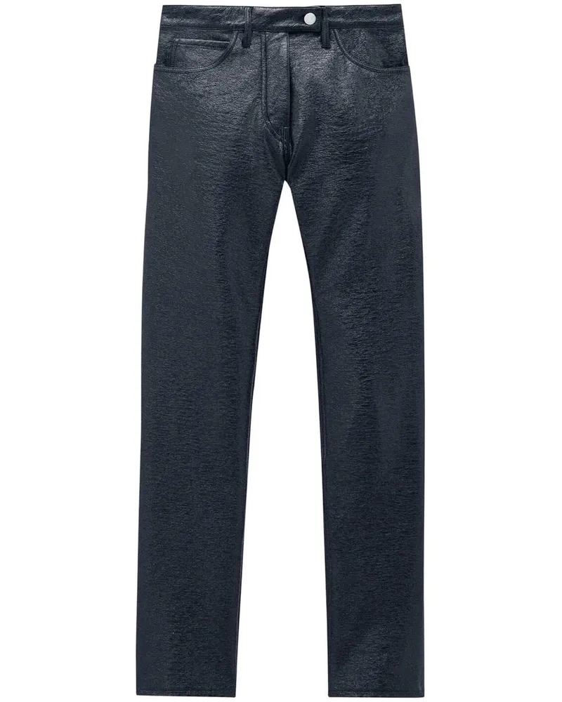 Courrèges Slim-Fit-Hosen - Blau Blau