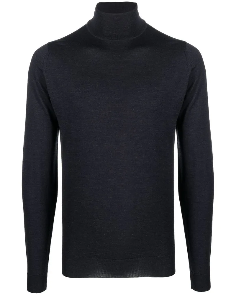John Smedley Cherwell Rollkragenpullover - Grau Grau