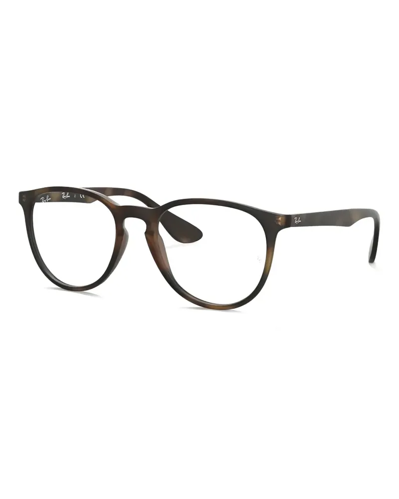 Ray Ban Brille mit rundem Gestell - Braun Braun
