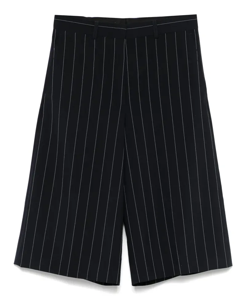 Stella McCartney Klassische Shorts mit Nadelstreifen - Blau Blau