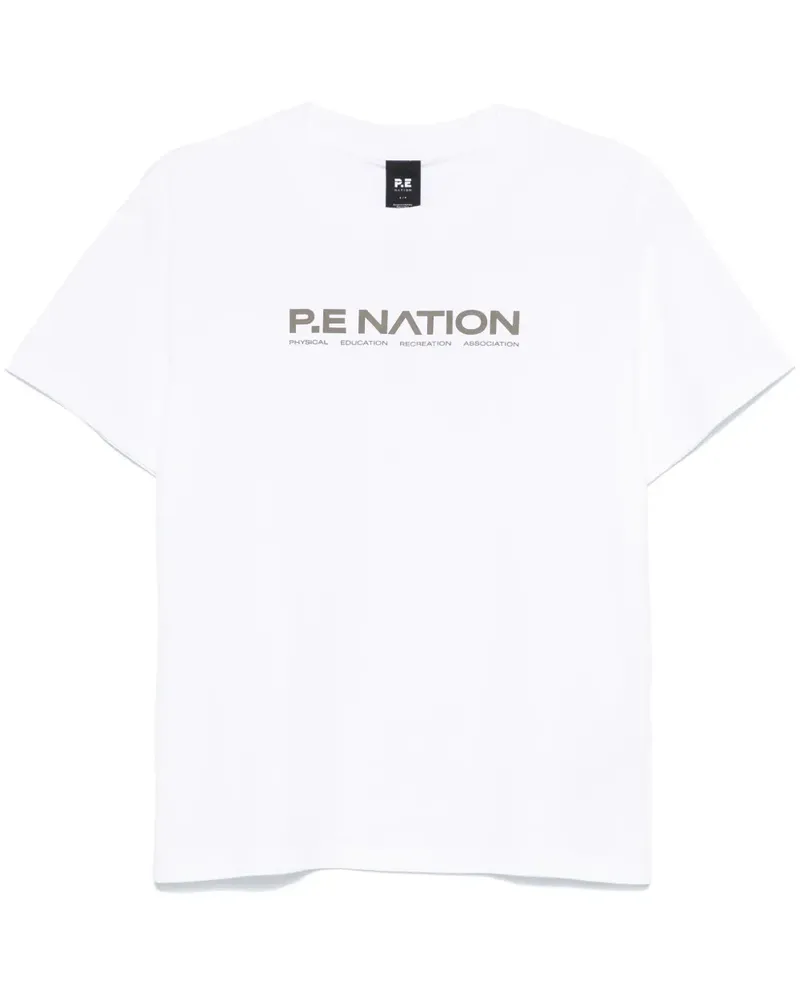 P.E. NATION Aero T-Shirt - Weiß Weiß