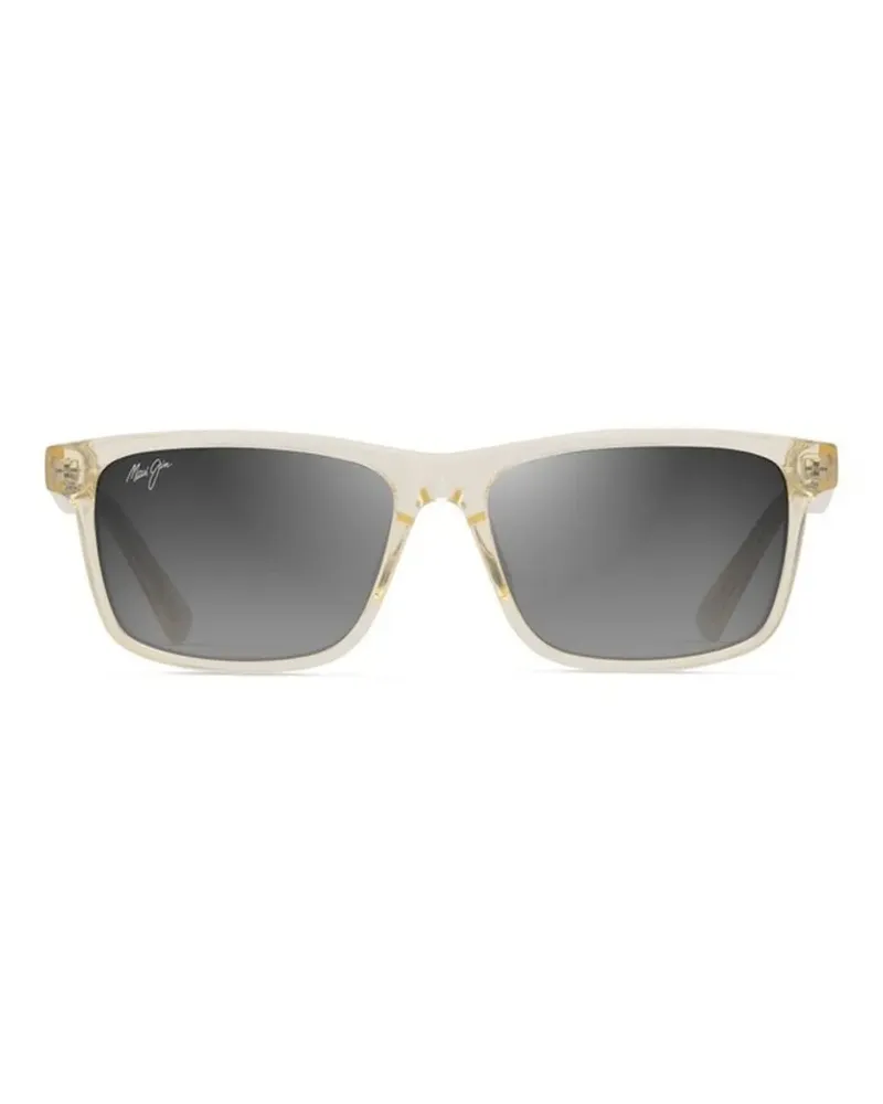 Maui Jim Eckige Okina Sonnenbrille - Nude Nude