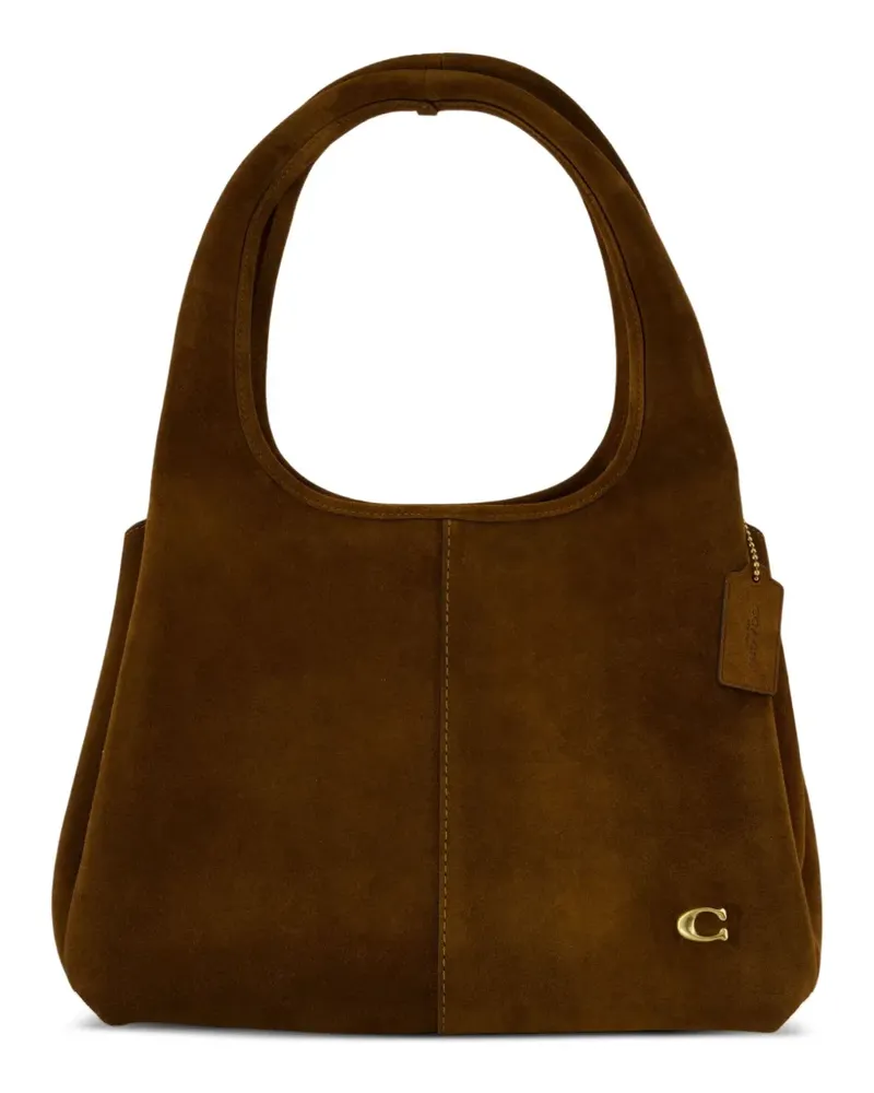 Coach Lana Schultertasche mit Henkel - Braun Braun