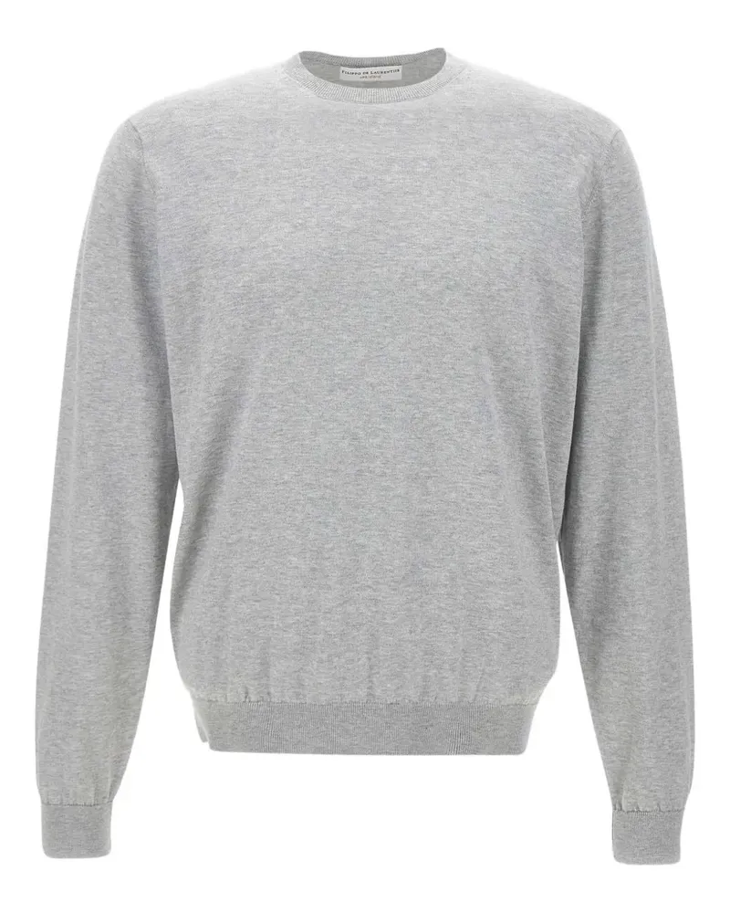 Filippo de Laurentiis Pullover aus Baumwolle - Grau Grau