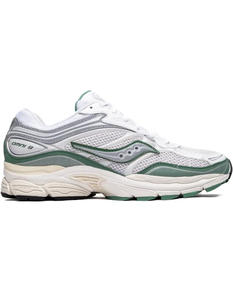 Saucony Progrid Omni 9 "Green/White" Sneakers - Weiß Weiß