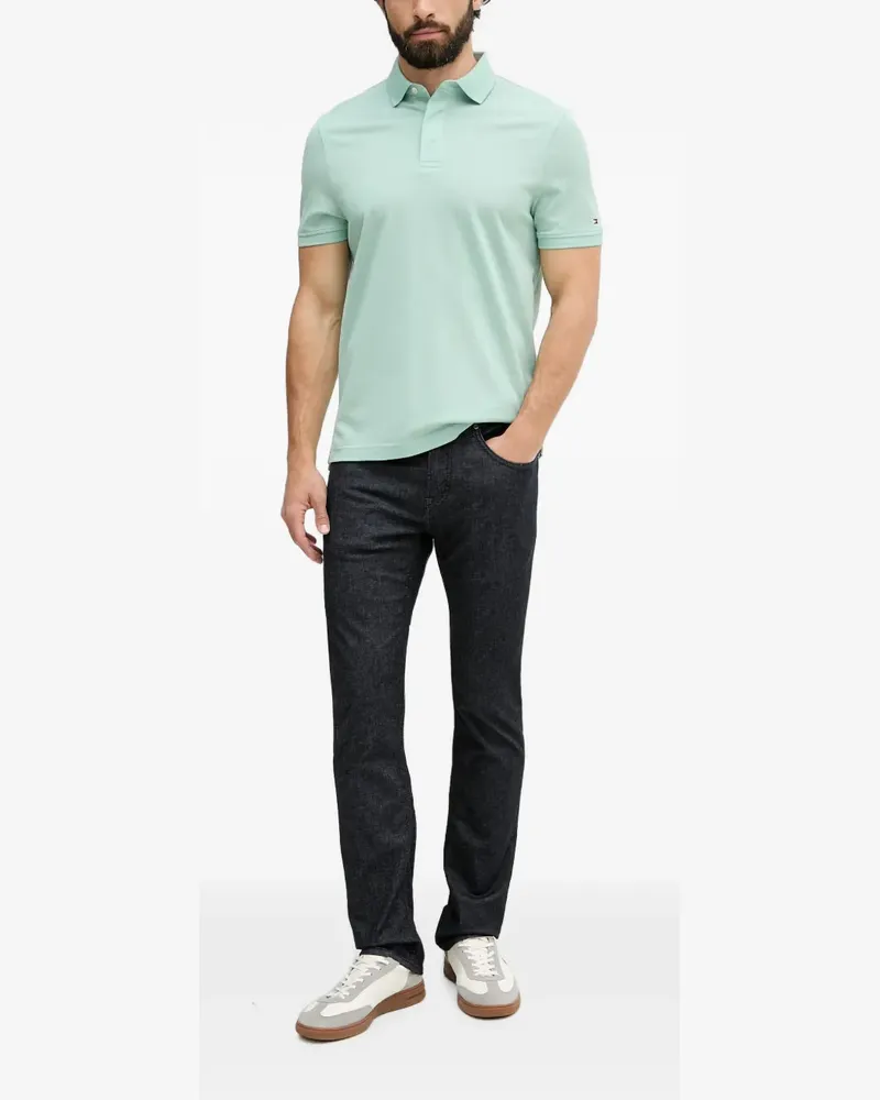 Karl Lagerfeld logo-patch regular-fit denim jeans - Blau Blau