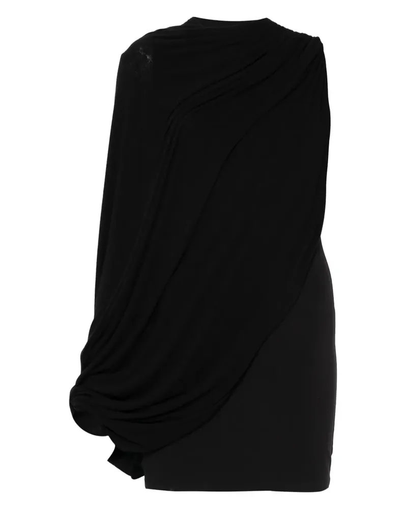 MANURÍ Lillies Kleid - Schwarz Schwarz