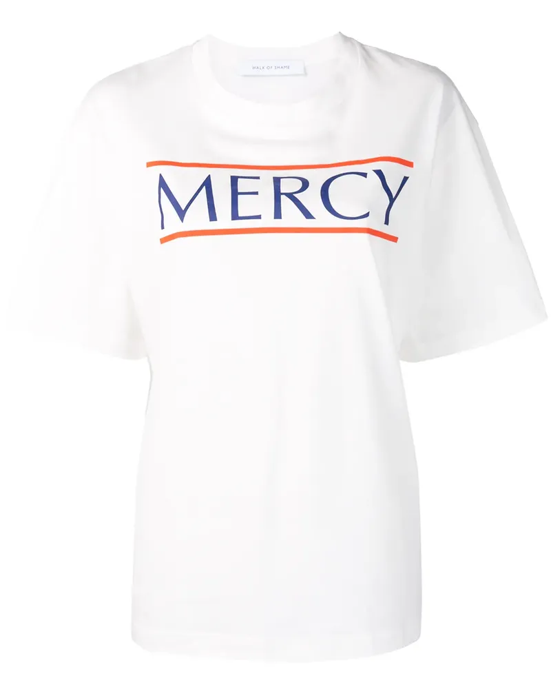 Walk Of Shame Mercy' T-Shirt - Weiß Weiß