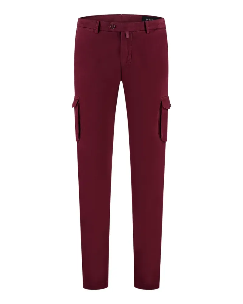 Kiton Cargohose mit Klappentasche - Rot Rot