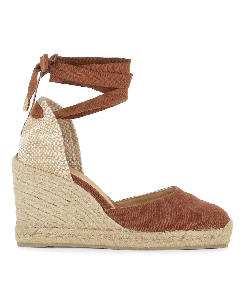 Castañer Carina wedge espadrilles - Braun Braun