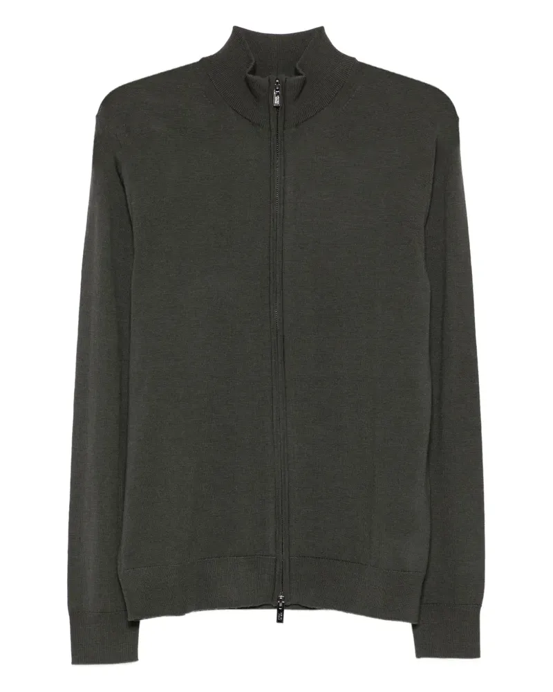Emporio Armani Pullover mit Reißverschluss - Schwarz Schwarz
