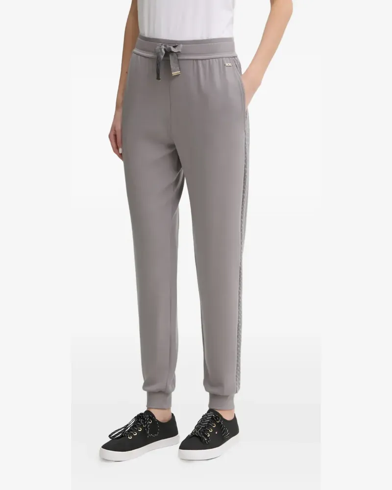 HUGO BOSS Jogginghose mit Logo-Schild - Grau Grau
