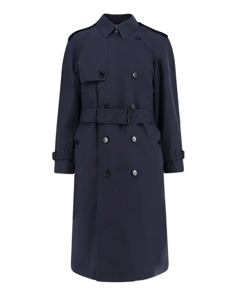 Burberry Highbury double-breasted coat - Blau Blau