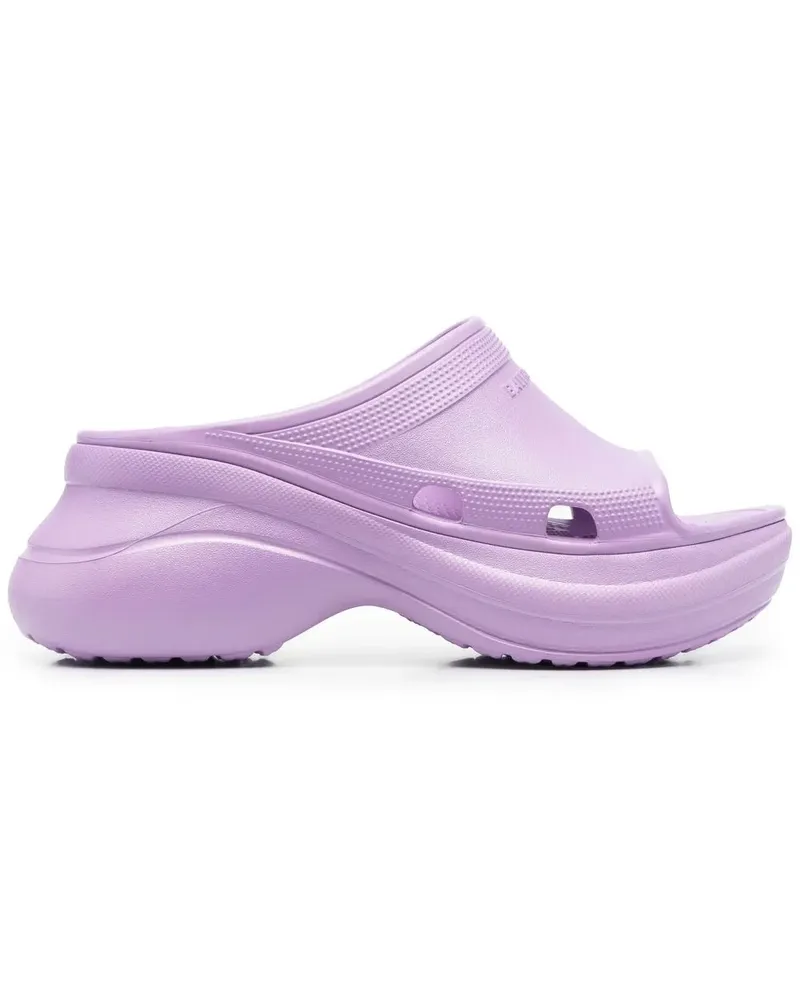 Balenciaga x Crocs Pool Crocs Sandalen - Violett Violett